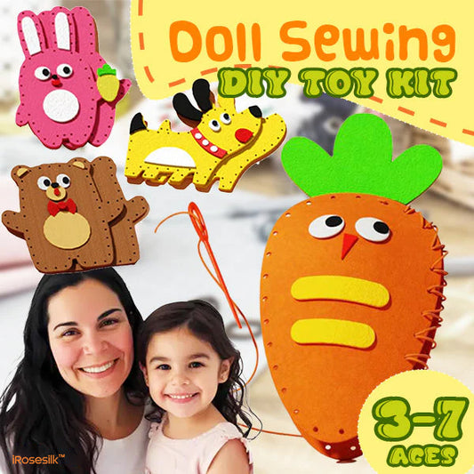 iRosesilk™ Doll Sewing DIY Toy Kit