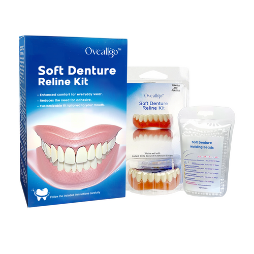 Oveallgo™ Comfort Soft Denture Reline Kit